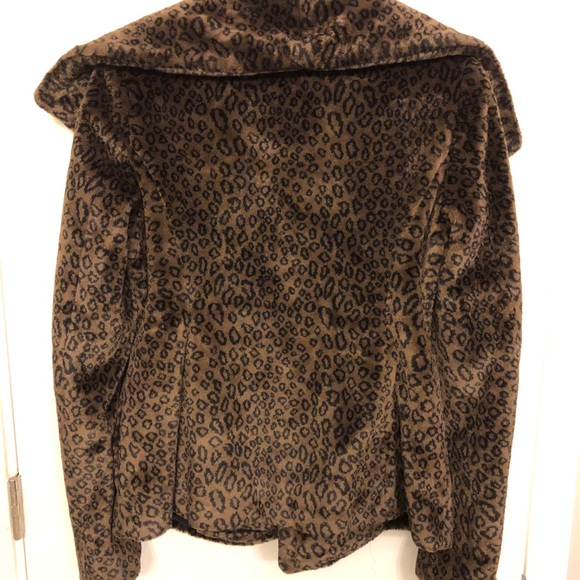Miss Sixty Animal print Faux fur Jacket - Picture 4 of 9